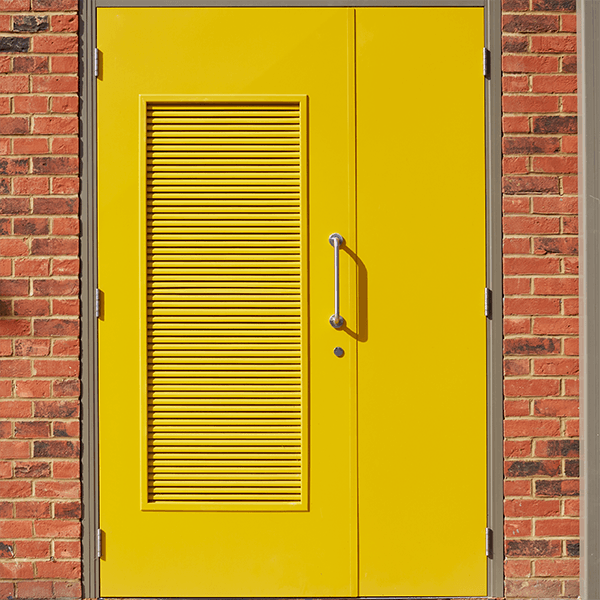 Louvred Steel Doors