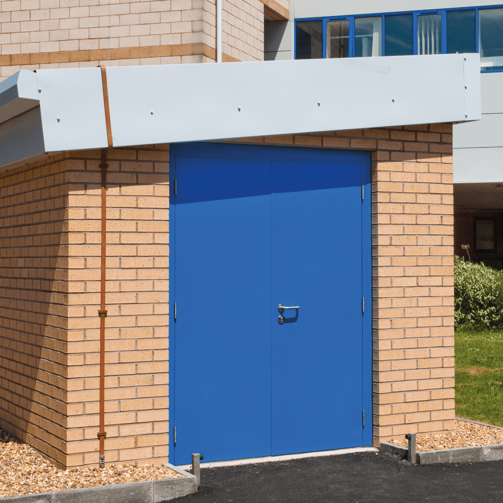 Thermal & Fire Rated Steel Doors — detail view